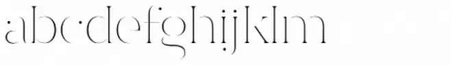 Ravensara Antiqua Stencil Thin