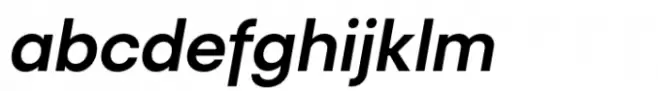 Recht Semi Bold Italic