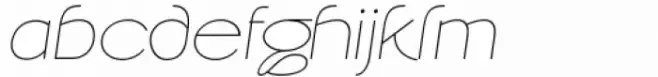 Reclamo Thin Italic