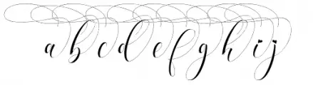 Refillia Calligraphy Swash 1