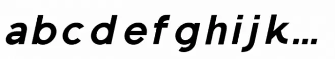 Regon Extra Bold Italic