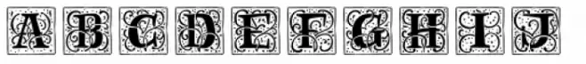 Renaissance Initial Dots White