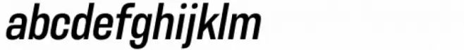Resolve Sans Semibold Nrw Italic