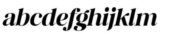 Retro Voice Bold Expanded Italic