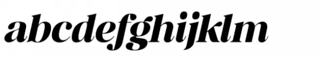 Retro Voice Extra Bold Expanded Italic