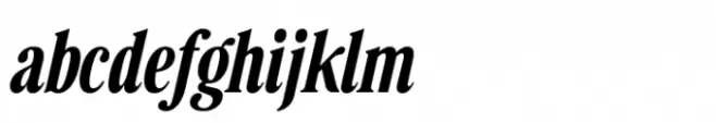 Retro Voice Medium Condensed Two Italic