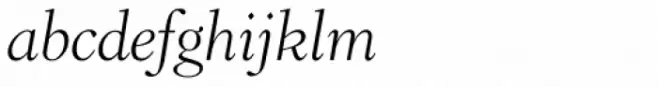 Revival 555 Light Italic