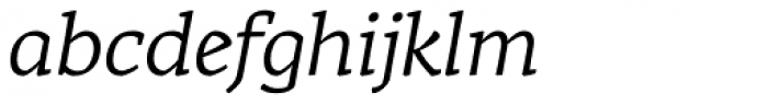 Rival Light Italic