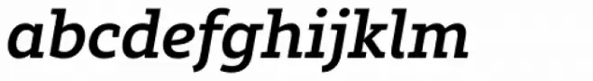 Rival Slab Medium Italic