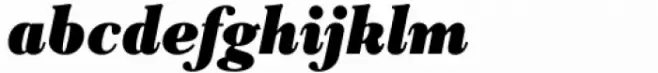 Romulo Black Italic