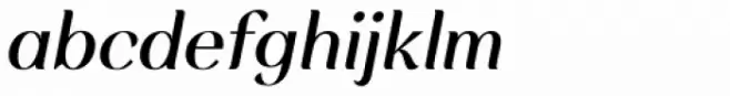 Rossanova Medium Italic