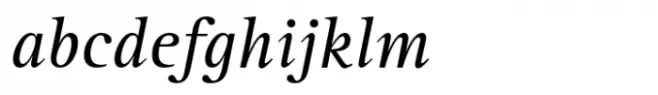 Rotis Serif Hellenic Std Regular Italic
