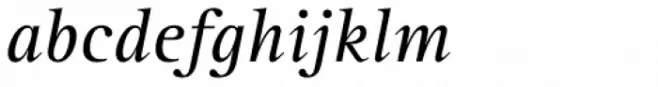 Rotis Serif Pro 56 Greek Italic