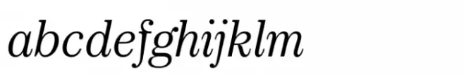 Royal Theater Serif Std Light Italic
