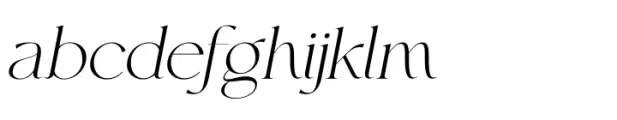 Royale Milano Light Italic