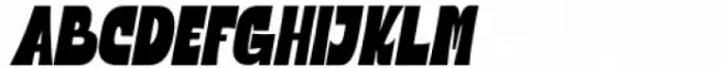 Scalter Sans Black Condensed Slanted
