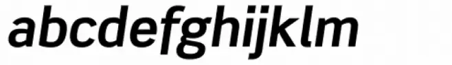 Scene Bold Italic
