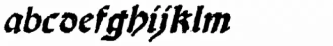 Scoto Koberger Fraktur N11 Italic
