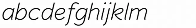Selene Light Italic