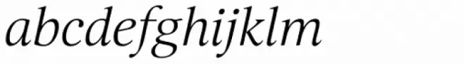 Selina Light Italic