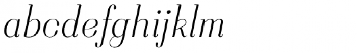 Seravee Light Italic