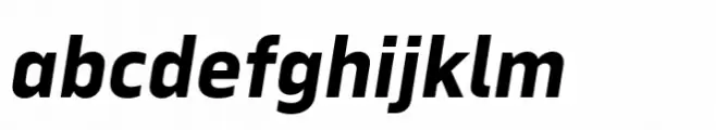 Serca Bold Italic
