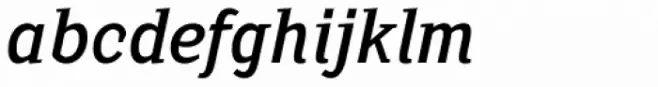 Sextan Serif Roman Italic