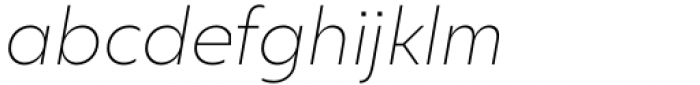 Sigmund PRO Extra Light Italic