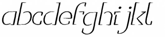 Sofia City Pencil Italic