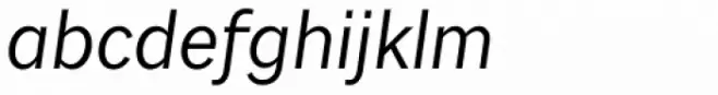 Sole Sans Book Italic