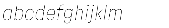 Soliden Thin Condensed Oblique