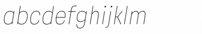 Soliden Thin Condensed Oblique