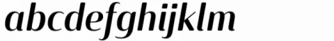 Solitas Contrast Extended Medium Italic