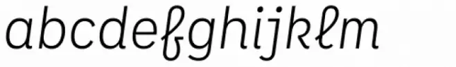 Spock Essential Alt2 Light Italic