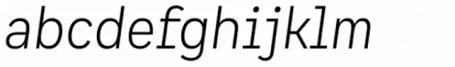 Spock Essential Light Italic