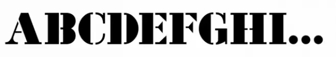 Stencil Edition JNL Regular