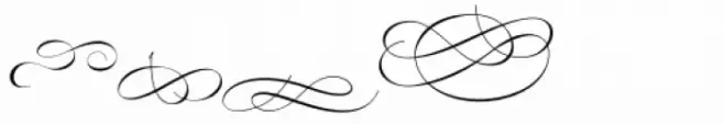 Straight Script Regular Ornamets