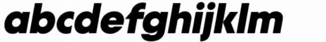 Supera Gothic Ultra Black Italic