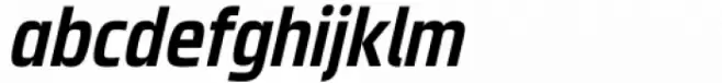 Superscience Bold Condensed Italic