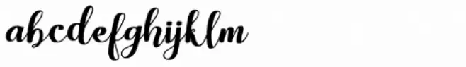 Sweet Harley Script Solid