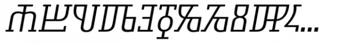 Symbolum Light Italic
