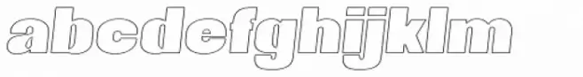 Tahura Outline Italic