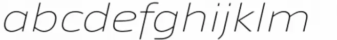 Taz Extended UltraLight Italic