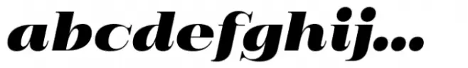 Thawilak Serif Extra Bold Italic