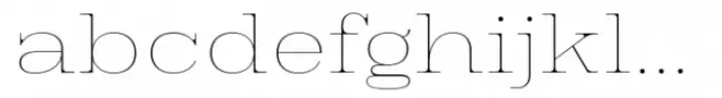 Thawilak Serif Thin