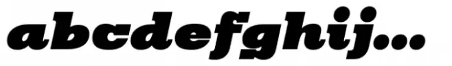 Thawilak Slab Black Italic
