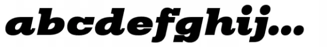Thawilak Slab Extra Bold Italic