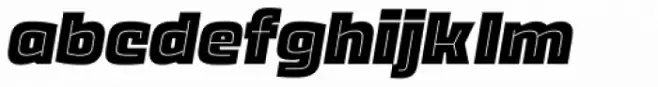 Thicker Inline Slanted