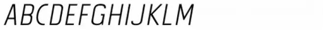 Tolyer No.2 Light Italic