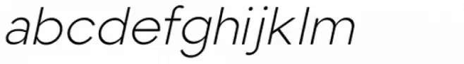 Toma Sans Light Italic